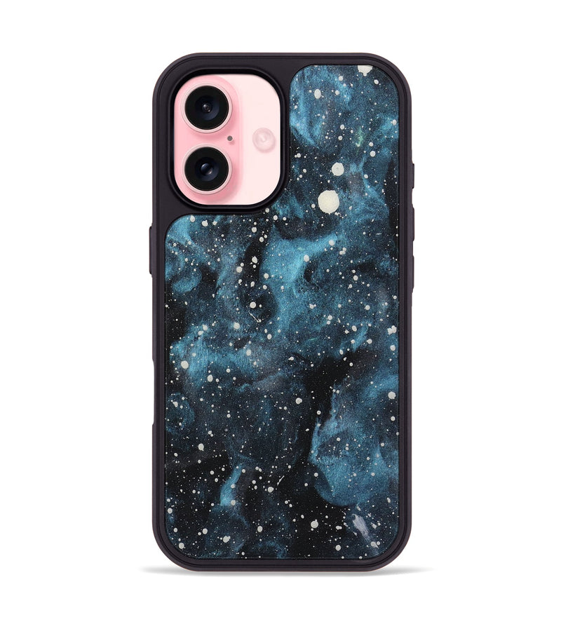 iPhone 16 Wood+Resin Phone Case - Jeri (Cosmos, 722663)