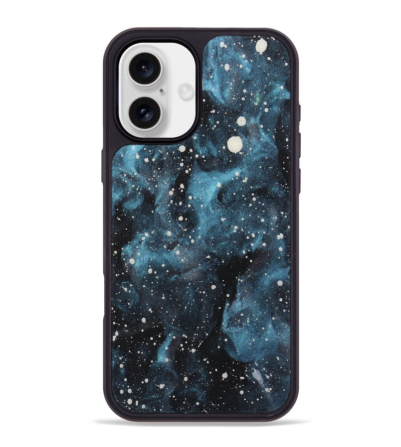 iPhone 16 Plus Wood+Resin Phone Case - Jeri (Cosmos, 722663)