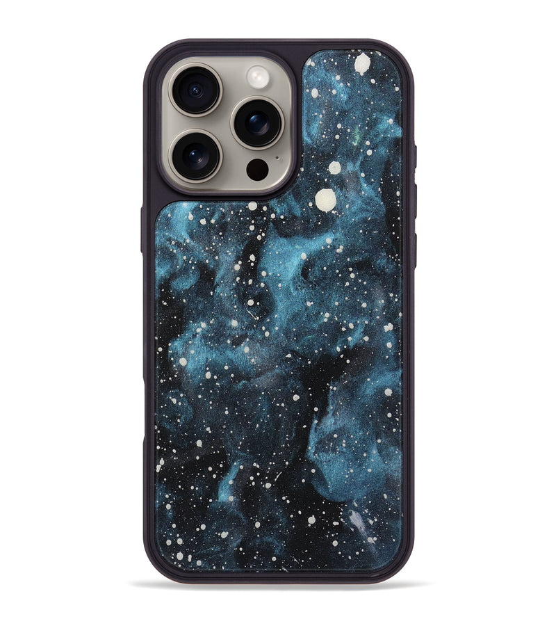 iPhone 16 Pro Max Wood+Resin Phone Case - Jeri (Cosmos, 722663)