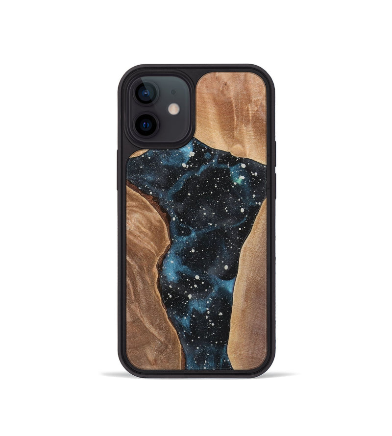 iPhone 12 mini Wood+Resin Phone Case - Jasmine (Cosmos, 722664)