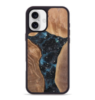 iPhone 16 Plus Wood+Resin Phone Case - Jasmine (Cosmos, 722664)