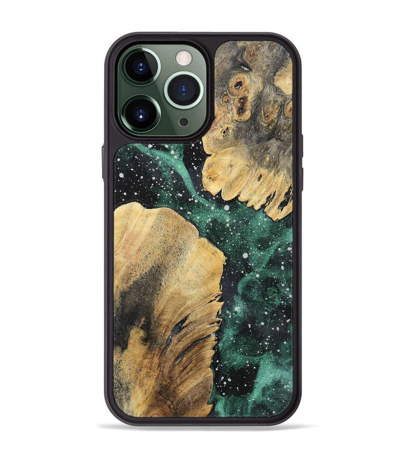 iPhone 13 Pro Max Wood+Resin Phone Case - Enrique (Cosmos, 722665)