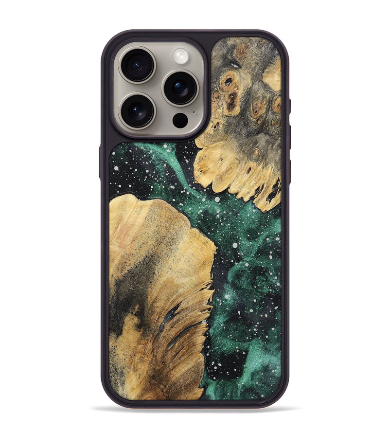 iPhone 15 Pro Max Wood+Resin Phone Case - Enrique (Cosmos, 722665)