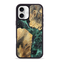 iPhone 16 Plus Wood+Resin Phone Case - Enrique (Cosmos, 722665)