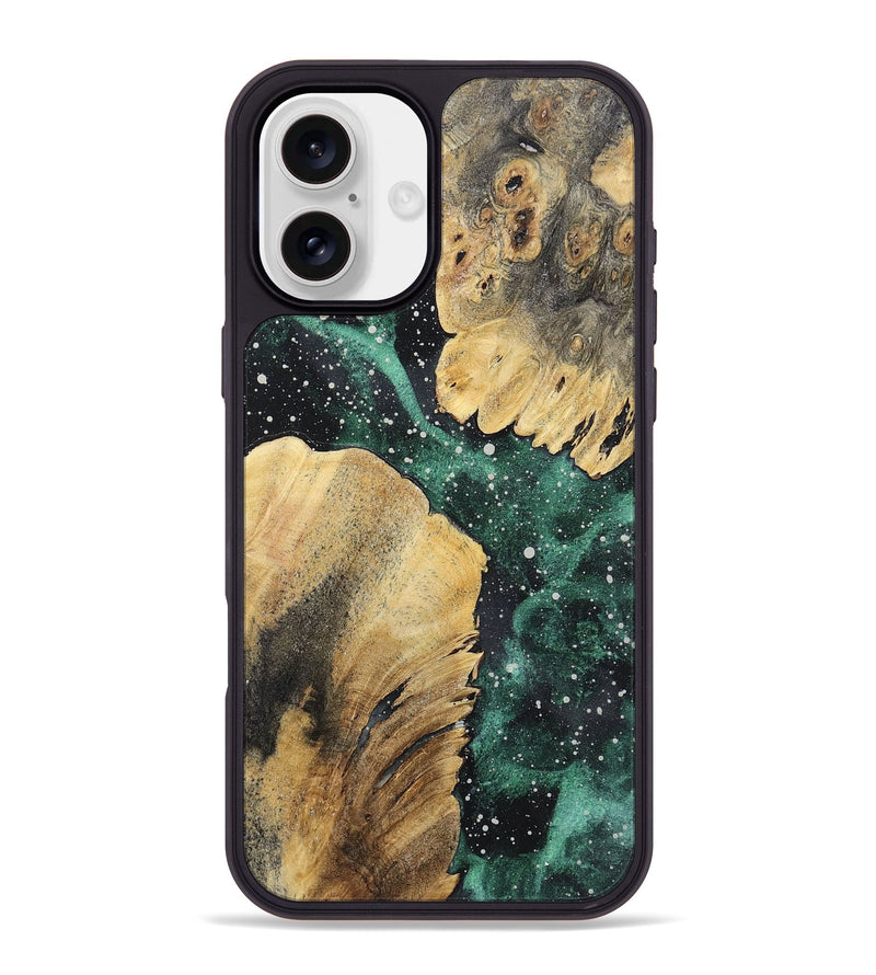 iPhone 16 Plus Wood+Resin Phone Case - Enrique (Cosmos, 722665)