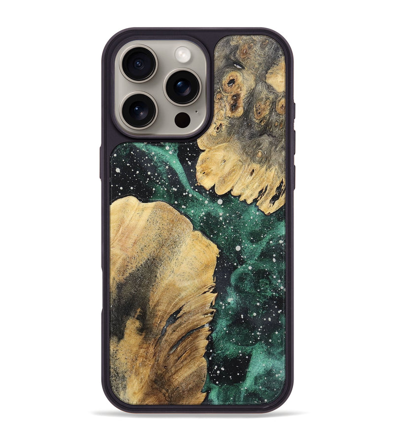 iPhone 16 Pro Max Wood+Resin Phone Case - Enrique (Cosmos, 722665)