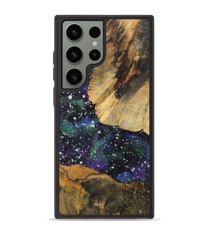 Galaxy S23 Ultra Wood+Resin Phone Case - Demi (Cosmos, 722666)