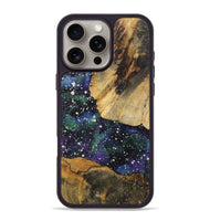 iPhone 16 Pro Max Wood+Resin Phone Case - Demi (Cosmos, 722666)