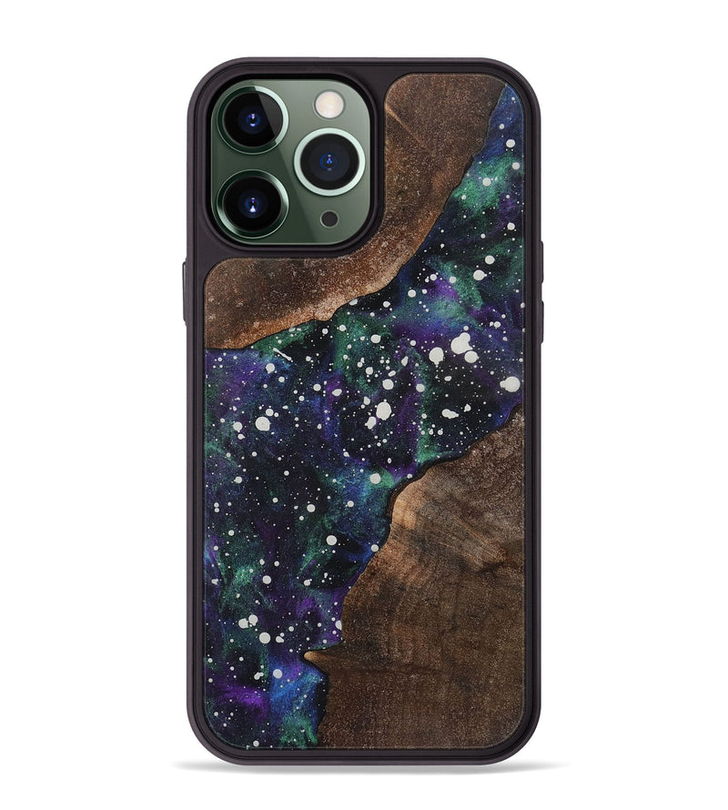 iPhone 13 Pro Max Wood+Resin Phone Case - Morgan (Cosmos, 722667)