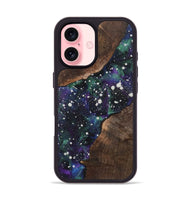 iPhone 16 Wood+Resin Phone Case - Morgan (Cosmos, 722667)