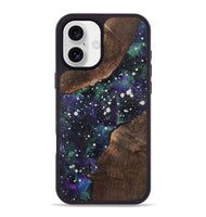 iPhone 16 Plus Wood+Resin Phone Case - Morgan (Cosmos, 722667)