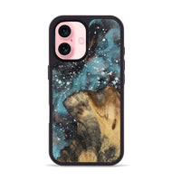 iPhone 16 Wood+Resin Phone Case - Cyrus (Cosmos, 722668)