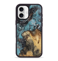 iPhone 16 Plus Wood+Resin Phone Case - Cyrus (Cosmos, 722668)