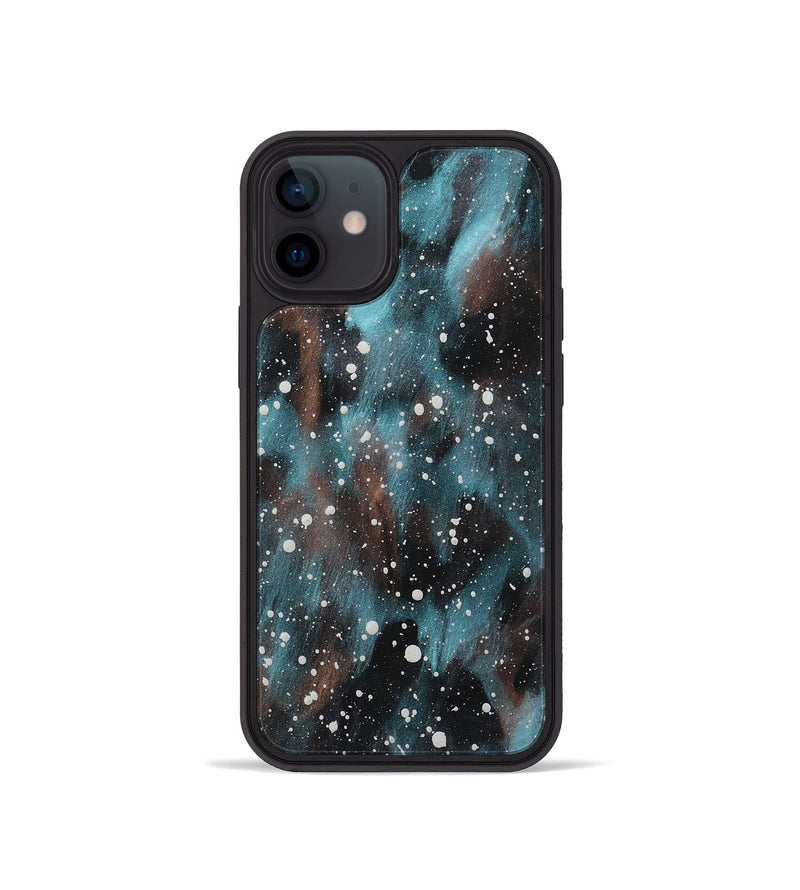 iPhone 12 mini Wood+Resin Phone Case - Leroy (Cosmos, 722669)