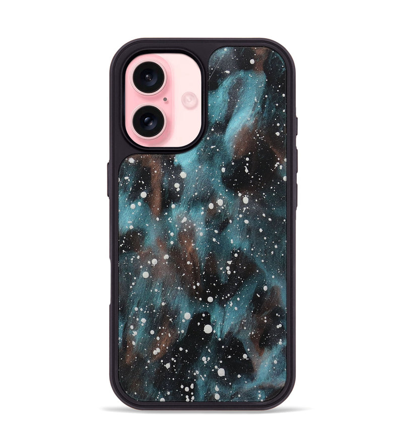 iPhone 16 Wood+Resin Phone Case - Leroy (Cosmos, 722669)