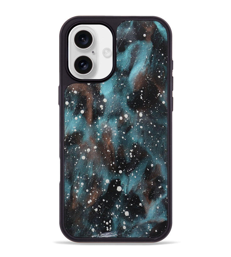 iPhone 16 Plus Wood+Resin Phone Case - Leroy (Cosmos, 722669)