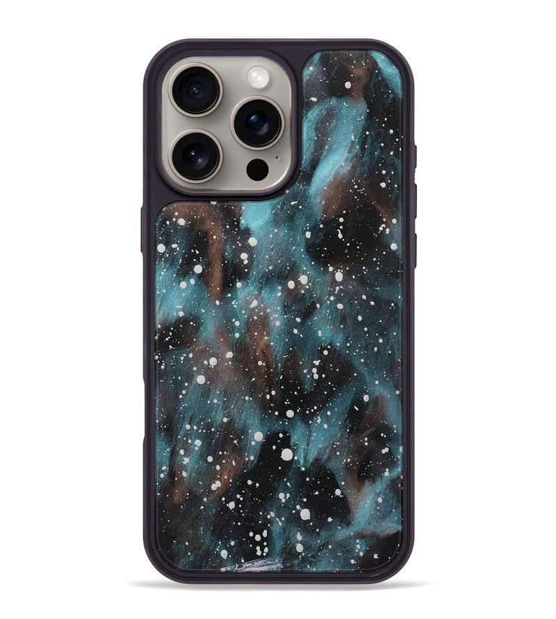 iPhone 16 Pro Max Wood+Resin Phone Case - Leroy (Cosmos, 722669)