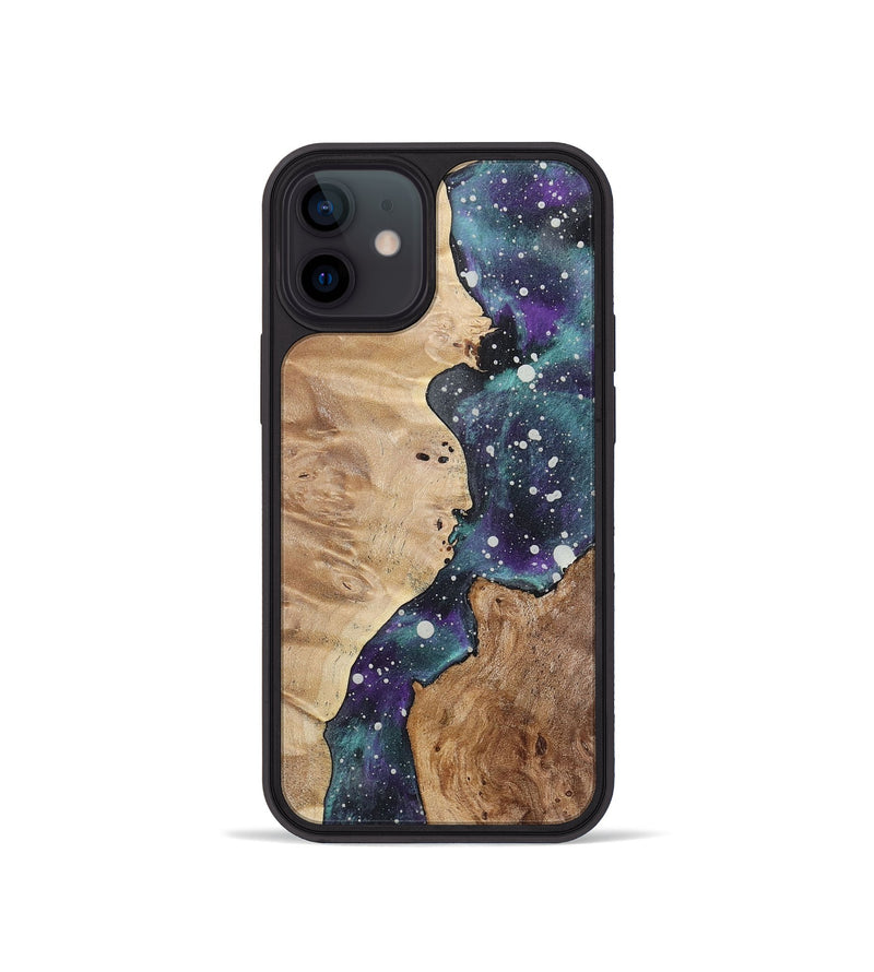 iPhone 12 mini Wood+Resin Phone Case - Allen (Cosmos, 722670)