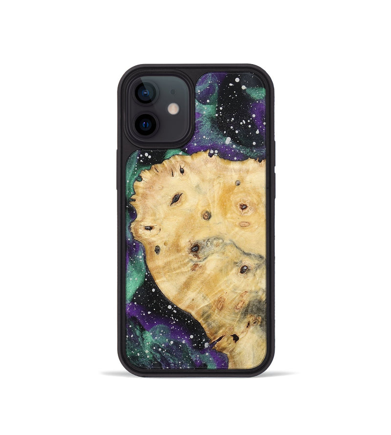 iPhone 12 mini Wood+Resin Phone Case - Kelli (Cosmos, 722672)