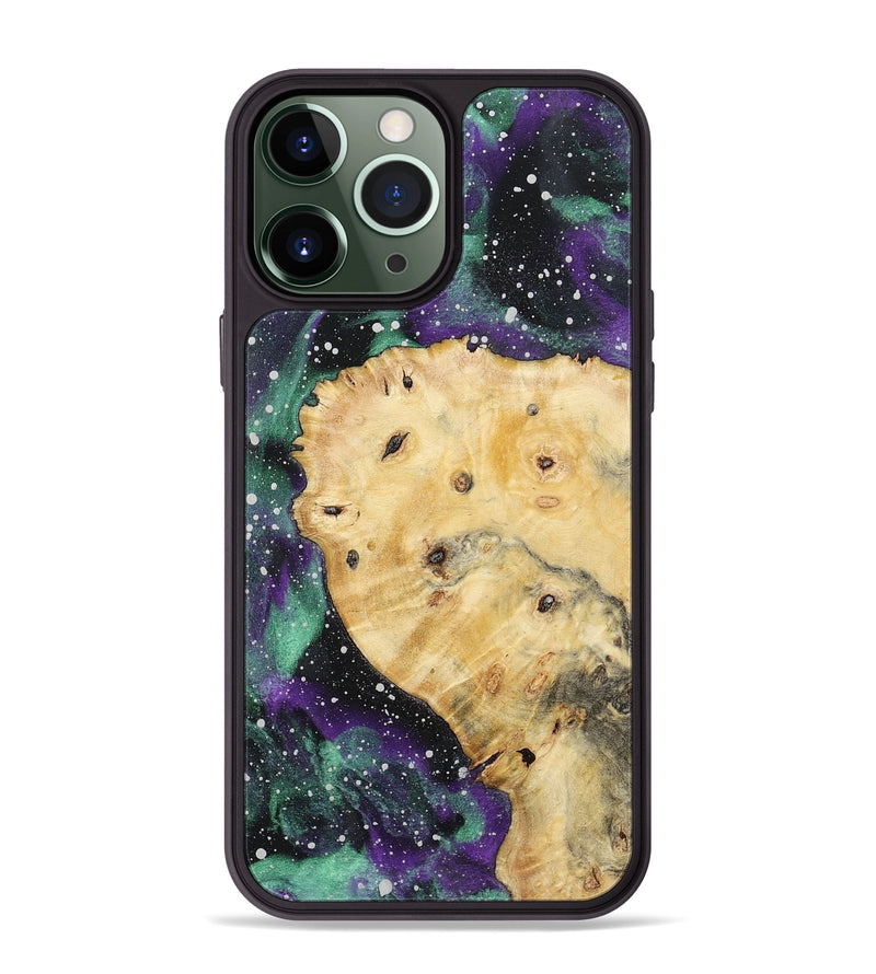 iPhone 13 Pro Max Wood+Resin Phone Case - Kelli (Cosmos, 722672)