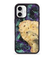 iPhone 16 Plus Wood+Resin Phone Case - Kelli (Cosmos, 722672)