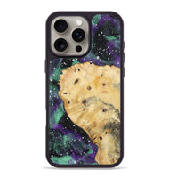 iPhone 16 Pro Max Wood+Resin Phone Case - Kelli (Cosmos, 722672)