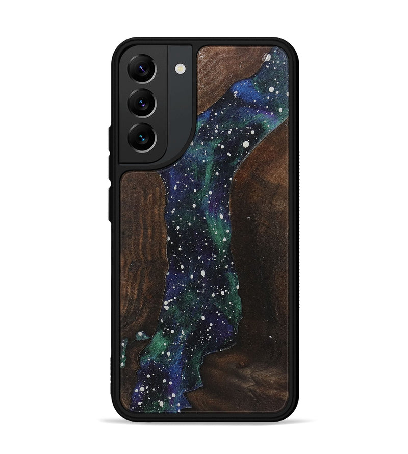 Galaxy S22 Plus Wood+Resin Phone Case - Wilbert (Cosmos, 722673)