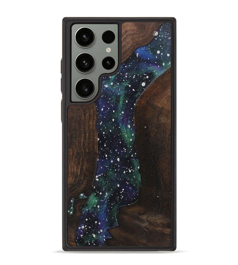 Galaxy S23 Ultra Wood+Resin Phone Case - Wilbert (Cosmos, 722673)