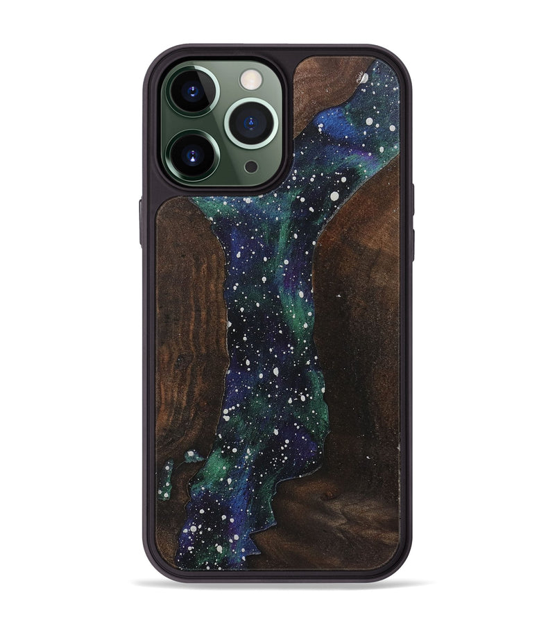 iPhone 13 Pro Max Wood+Resin Phone Case - Wilbert (Cosmos, 722673)