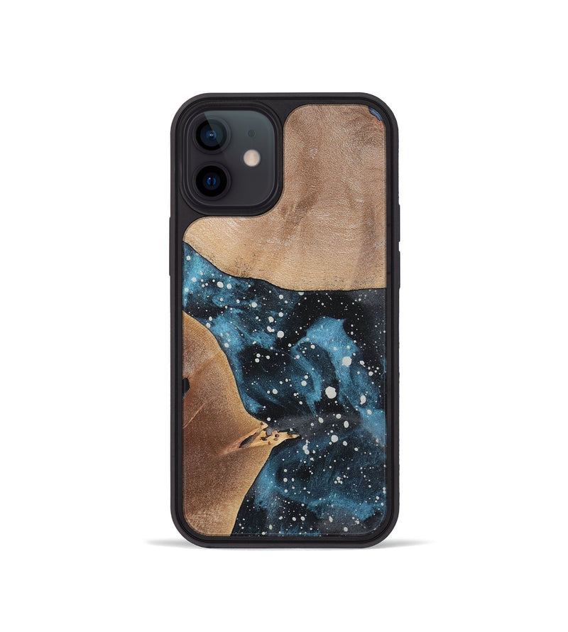 iPhone 12 mini Wood+Resin Phone Case - Nyla (Cosmos, 722676)