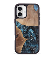 iPhone 16 Plus Wood+Resin Phone Case - Nyla (Cosmos, 722676)