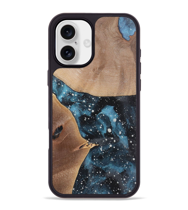 iPhone 16 Plus Wood+Resin Phone Case - Nyla (Cosmos, 722676)