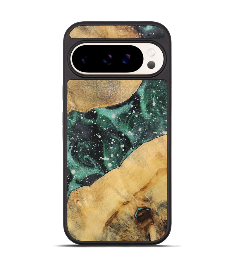 Pixel 9 Wood+Resin Phone Case - Frankie (Cosmos, 722677)