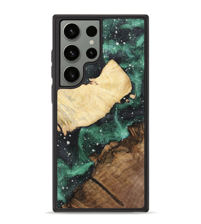 Galaxy S23 Ultra Wood+Resin Phone Case - Jewel (Cosmos, 722678)