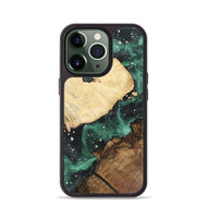 iPhone 13 Pro Wood+Resin Phone Case - Jewel (Cosmos, 722678)