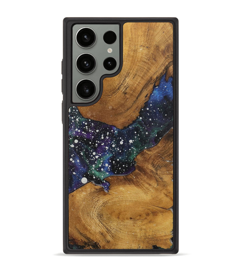 Galaxy S23 Ultra Wood+Resin Phone Case - Stuart (Cosmos, 722680)