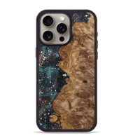 iPhone 15 Pro Max Wood+Resin Phone Case - Cassie (Cosmos, 722682)