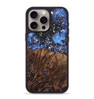 iPhone 15 Pro Max Wood+Resin Phone Case - Alina (Cosmos, 722683)