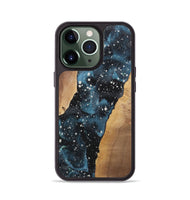 iPhone 13 Pro Wood+Resin Phone Case - Fredrick (Cosmos, 722688)