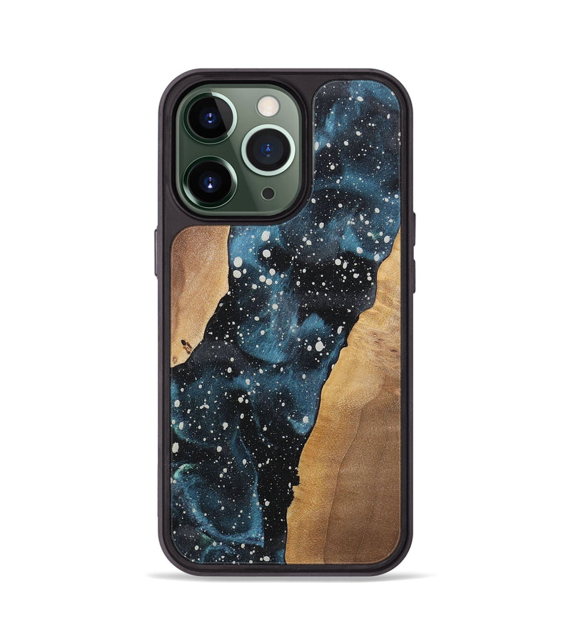 iPhone 13 Pro Wood+Resin Phone Case - Fredrick (Cosmos, 722688)