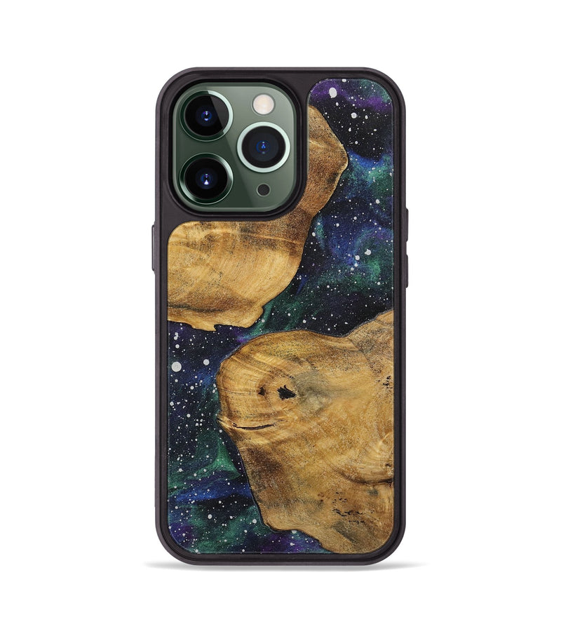 iPhone 13 Pro Wood+Resin Phone Case - Glen (Cosmos, 722690)