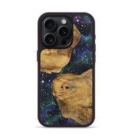 iPhone 15 Pro Wood+Resin Phone Case - Glen (Cosmos, 722690)