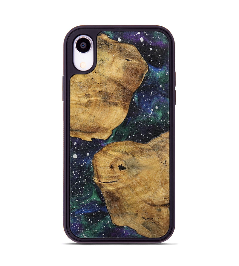 iPhone Xr Wood+Resin Phone Case - Glen (Cosmos, 722690)