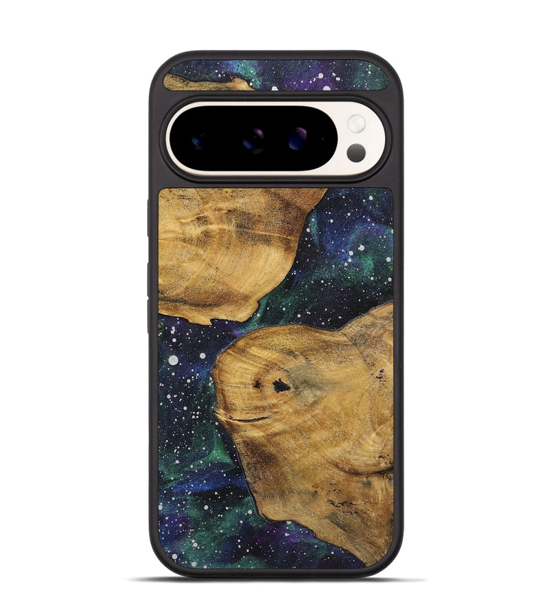 Pixel 9 Wood+Resin Phone Case - Glen (Cosmos, 722690)