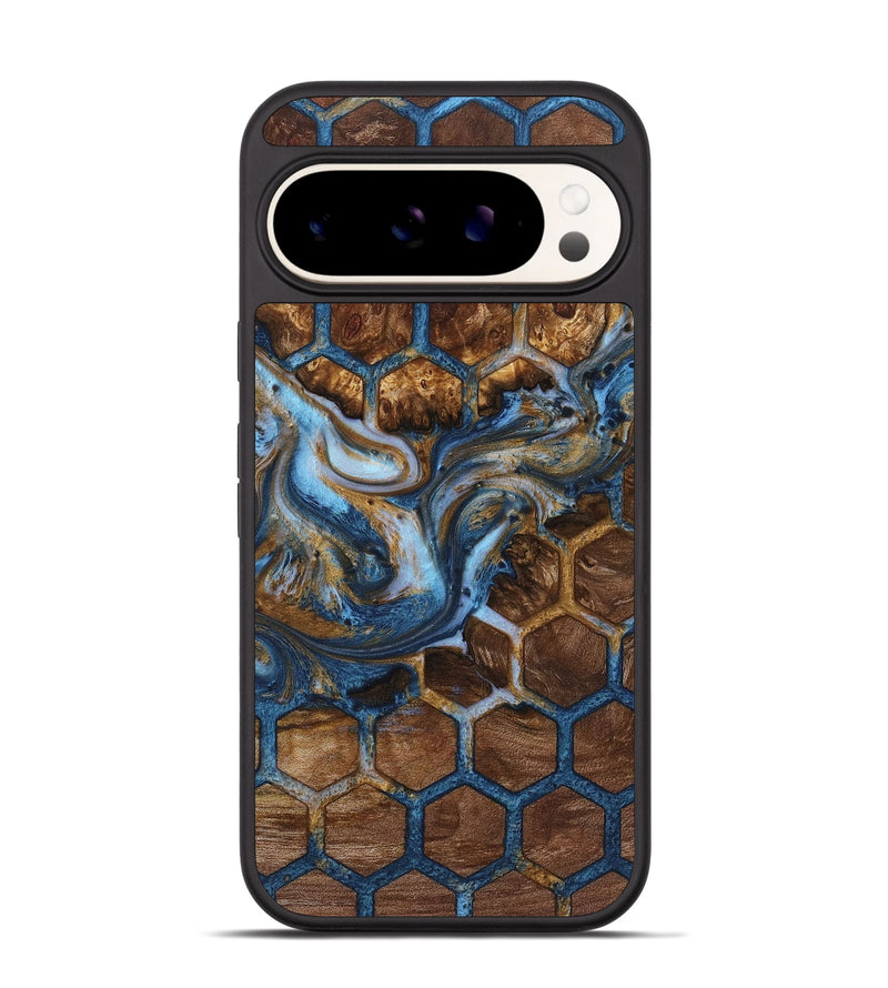 Pixel 9 Pro Wood+Resin Phone Case - Braelynn (Pattern, 722691)