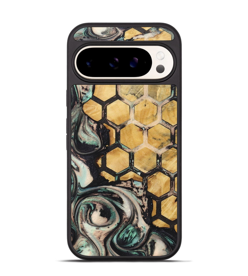 Pixel 9 Wood+Resin Phone Case - Aidan (Pattern, 722698)