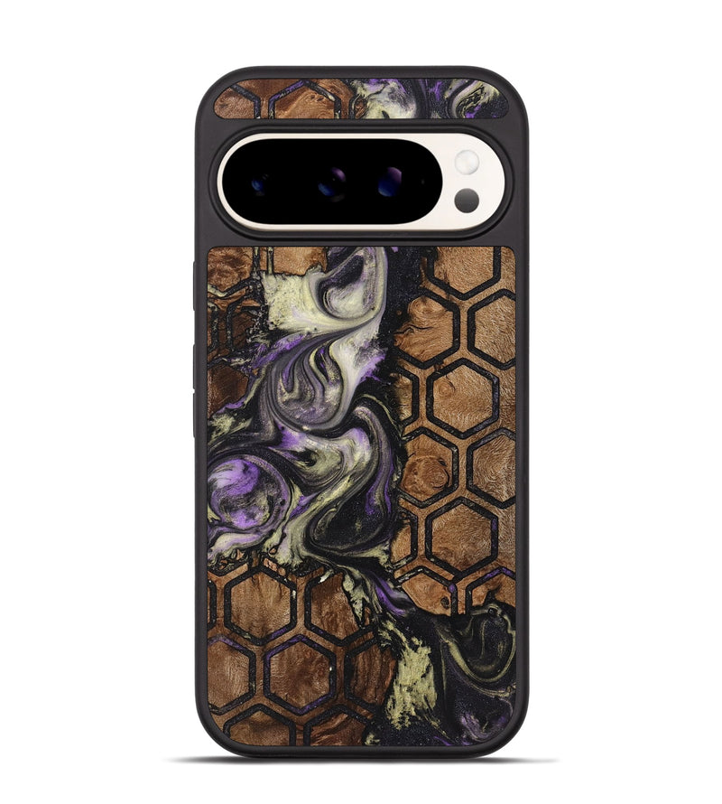 Pixel 9 Wood+Resin Phone Case - Bryson (Pattern, 722700)