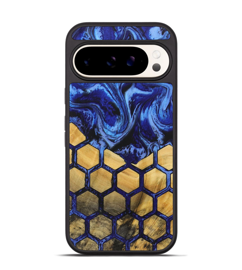 Pixel 9 Wood+Resin Phone Case - Darius (Pattern, 722713)