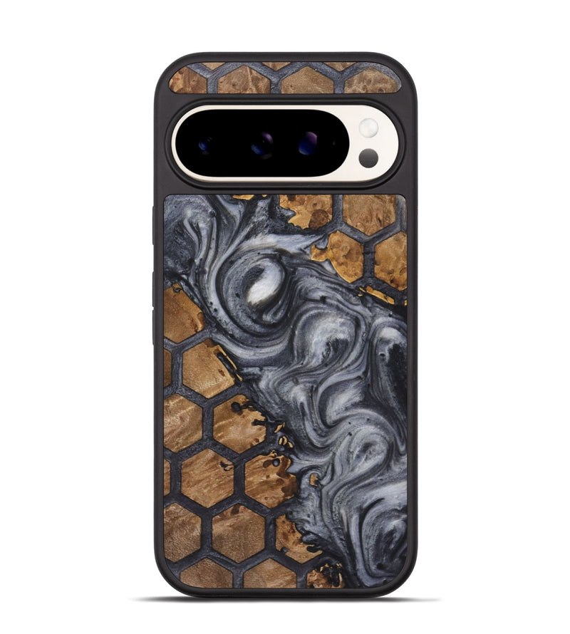 Pixel 9 Wood+Resin Phone Case - Jayla (Pattern, 722726)