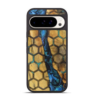 Pixel 9 Pro Wood+Resin Phone Case - Jasper (Pattern, 722728)